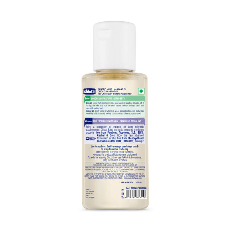 Baby Massage Oil (100ml) image number null